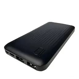 Портативний акумулятор - повербанк XO PB301 10000 mAh чорний - мініатюра 3