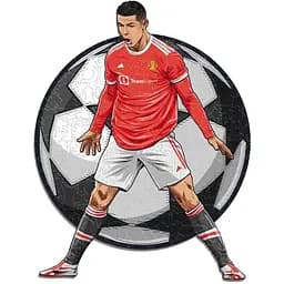 Пазл дерев'яний GO Puzzle Рональдо А4