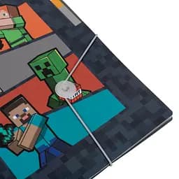 Папка Yes Minecraft, A4, на резинці, з роздільниками (492112) - мініатюра 2