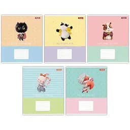 Зошит учнівський 1 Вересня 767184 Різнокольоровий (4823092286123)(SC) 1 шт. в асортименті