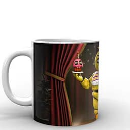 Кухоль GeekLand Five Nights At Freddys П'ять ночей з Фредді Чіка FN.02.047 330 мл білий