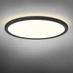 LED світильник з декоративною підсвіткою VIDEX DL5R 22W 3000K-4000K-5000K Black - мініатюра 9