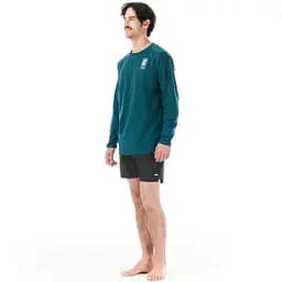 Реглан Picture Organic Maribo LS Surf L Темно-бірюзовий - мініатюра 3