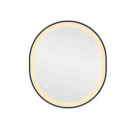 Дзеркало Qtap Gemini 800x700 з LED-підсвічуванням Touch, з антизапотіванням, з димером температури кольору (3000-6500K) Reverse QT2578R8072B - мініатюра 6
