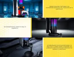 Микрофон конденсаторный HATOR HTA510 RGB Signify USB Black - мініатюра 8