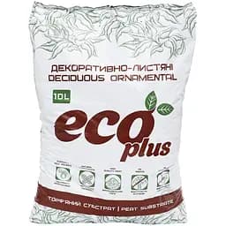 Торфяной субстрат Eco Plus Для декоративно-лиственных растений 10 л (29196)