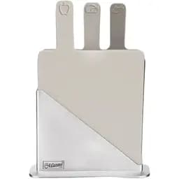 Набір обробних дощок Maestro MR-1789 на підставці 3 шт. Сірий