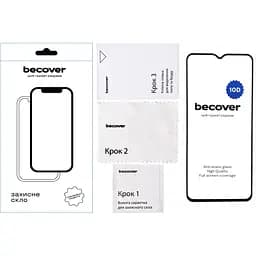 Захисне скло BeCover для Xiaomi Redmi A1 10D Black (711525) - мініатюра 2