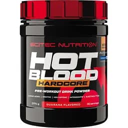 Передтренік Scitec Nutrition Hot Blood Hardcore Guarana 375 г