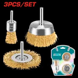 Набір щіток крацовок зі шпильками Total 3 шт. (TAC310031)