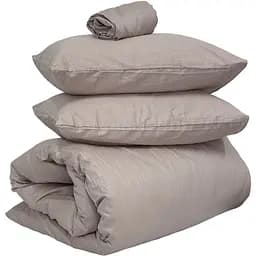 Наволочка Ecotton Shifting Sand сатин 50х70 см 2 шт. бежева (24741) - мініатюра 2