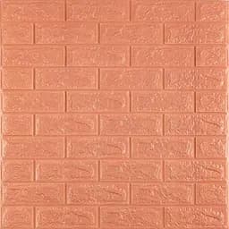 3D панель Sticker Wall самоклеюча 700х770х7мм цегла Пудра SW-00001800