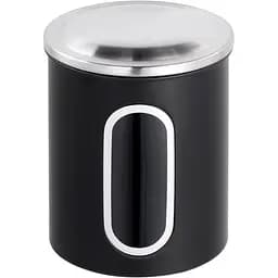 Ємність для зберігання сипучих продуктів МВМ My Home KP-27 M 1.8 л чорна (KP-27 M SS/BLACK)