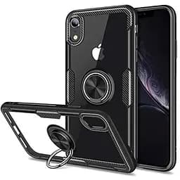 Чохол Primolux Ring Magnetic Stand для Apple iPhone Xr Black