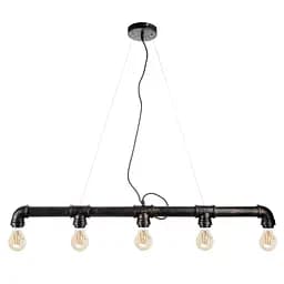 Люстра Brille лофт підвісна в зал E27 60W BR (BL-350S/5)