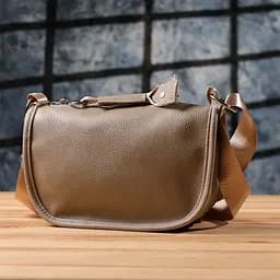 Напівкругла сумка для жінок Vintage з натуральної шкіри 26х15х12 см sum0027614 - мініатюра 10