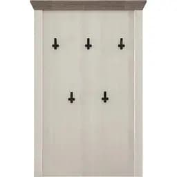 Вішалка настінна Gerbor Марсель ясен сніжний/дуб сонома трюфель (GRB-1082)