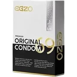 Анатомические презервативы Egzo Original №3, Телесный
