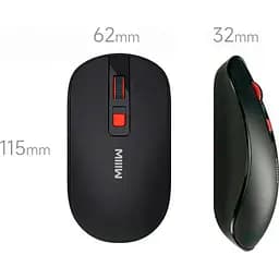 Бездротова миша MiiiW Wireless Mute Mouse Lite PM21 MW23M21 Black - мініатюра 4