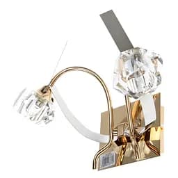 Бра Brille BR-371W/2 настенное накладное Gold