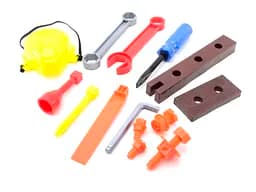 Набор строительных инструментов Kinderway Юный плотник с молотком 31-001-2, 19 деталей