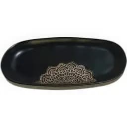 Блюдо Limited Edition Kora овальное 25.5 см черное (JH8352-1)