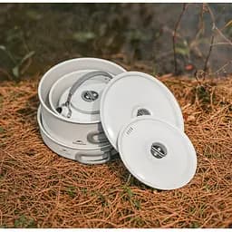 Каструля із керамічним антипригарним покриттям Naturehike CNK2450CF013, 1.7 л, алюміній - мініатюра 7