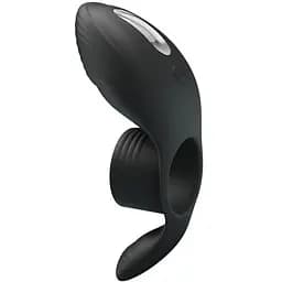 Виброкольцо Pretty Love Master Ring 11 см (черный)