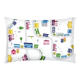 Наволочка Cosas Colorful railway 70х70 см блакитна (Railway_70)