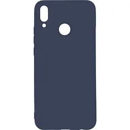 Чохол-накладка Toto 1 mm Matt TPU Case HuAwei Y9 2019 Navy Blue