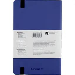 Книга записна Axent Partner Soft в крапку 125x195 мм 96 аркушів темно-синя (8312-02-A) - мініатюра 3