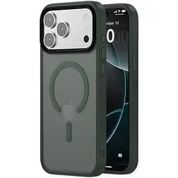Чохол Ummi Colorful with MagSafe для Apple iPhone 17 Pro Max 6.9" Зелений/Dark Green