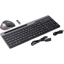 Комплект (клавіатура + миша) A4Tech FB2535C Smoky Grey [122250] - мініатюра 7