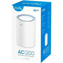 Система WiFi Cudy M1200(1-pack), AC1200 Wi-Fi Mesh Solution (M1200(1-Pack))
