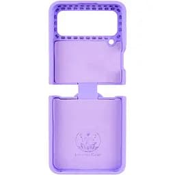 Чохол Foldables Silicone Cover Lakshmi (AAA) для Samsung Galaxy Z Flip4 Бузковий / Dasheen - мініатюра 4