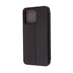 Чехол-книжка для ZTE Blade V50 Design 4G/A73 4G, G-Case, черный, кожаный чехол-книжка из экокожи (PU) и TPU, с магнитом, с подставкой и вместительным кардхолдером, противоударный, защита всего корпуса, ArmorStandart (ARM70725) - мініатюра 2