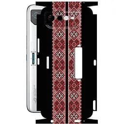 Захисна плівка StatusSKIN для Asus Rog Phone 6 Pro Корпус Вініл Вишиванка 3