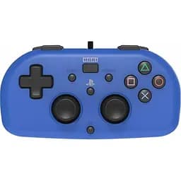 Геймпад Hori проводной Mini Gamepad для PS4 Blue, синий