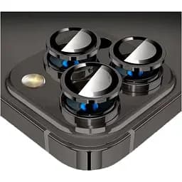 Защитное стекло iLera на камеру для Apple iPhone 14 Pro/14 Pro Max Graphite (iLFPGR01) [78658]