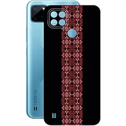 Захисна плівка StatusSKIN для Realme C21Y 2021 Корпус Вініл Вишиванка 2