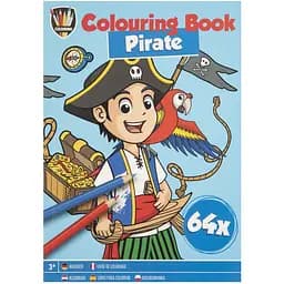 Раскраска Grafix Pirate А5, 64 страницы (150109_3)