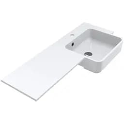 Умивальник Miraggio Fontana R глянсовий 0000520, Білий