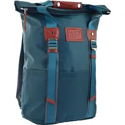 Рюкзак міський Yes Roll-top T-58 Emerald, синий (557257)