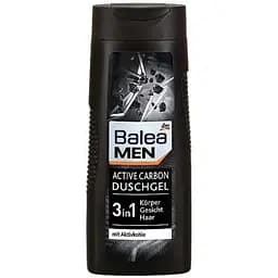 Balea Men 3 в 1 Carbon гель для душу+шампунь 300мл