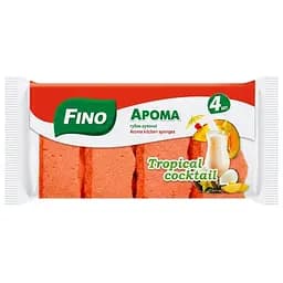 Губки кухонні Fino Арома Tropic 4шт.