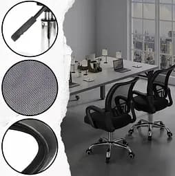 Офісне крісло Care Life Black Mesh (CF-09) - мініатюра 4