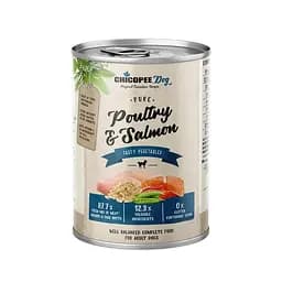 Консервы Chicopee (Чикопи) Dog Adult Pure Poultry & Salmon 400 г х 6 шт для собак, птица с лососем