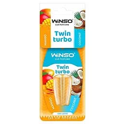 Ароматизатор Winso Twin Turbo - Mango & Coconut с двойной капсулой (539390)