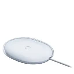 Бездротовий зарядний пристрій Baseus Jelly wireless charger 15 W WXGD-02 білий - мініатюра 3