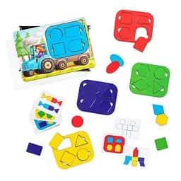 Дитячий пазл-сортер "Трактор" Ubumblebees (ПСД195) PSD195 танграм